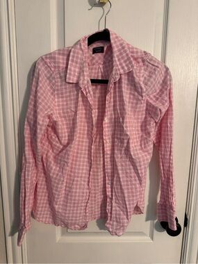 UNTUCKit Pink Gingham Button-Down Shirt